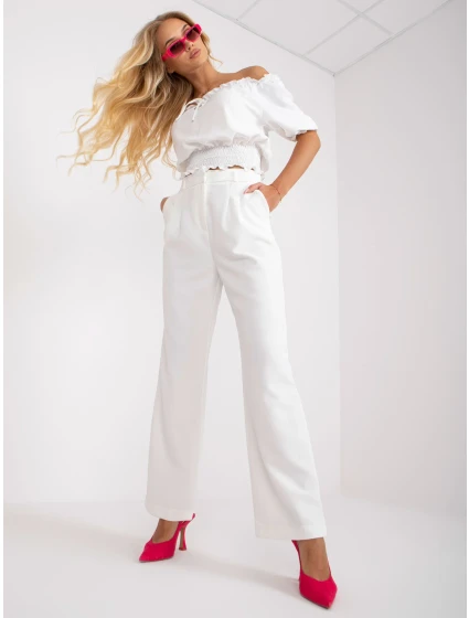 Nohavice TO SP 18155.21P biela