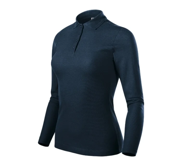 Pique Polo LS polokošile dámská námořní modrá Pique Polo LS polokošile dámská námořní modrá