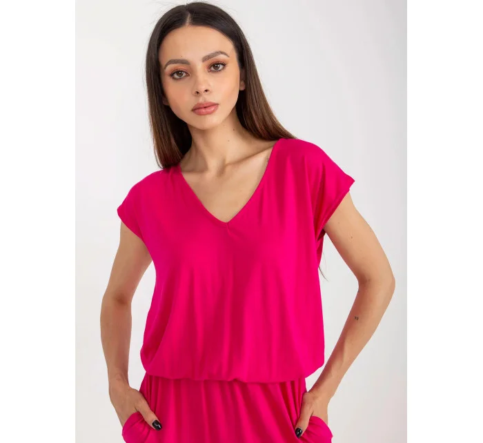 Dámske šaty 658.62P fuchsiová - Rue Paris