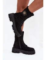 Šnurovací vyšší model 217184 Krok v štýle Šnurovací vyšší model 217184 Krok v štýle