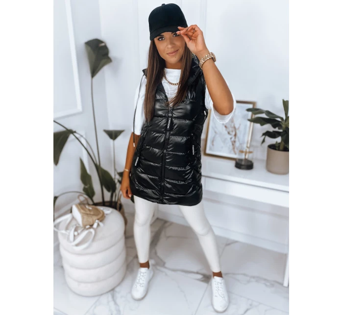 Dámská vesta černá Dstreet model 21964508 - FashionStreet Dámská vesta černá Dstreet model 21964508 - FashionStreet