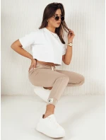 Dámské tepláky béžové Dstreet model 21972381 - FashionStreet