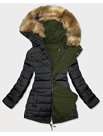 DWUSTRONNA DAMSKA KURTKA ZIMOWA model 22090131 - MHM DWUSTRONNA DAMSKA KURTKA ZIMOWA model 22090131 - MHM
