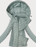 Dámska ľahká bunda s odnímateľnou kapucňou J Style mint (16M9230-156)