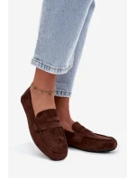 Ploché Tmavě hnědé model 21709145 - Boto