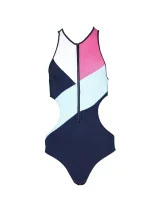 Jednodielne plavky UW0UW01429-616 tmavomodrá - Tommy Hilfiger