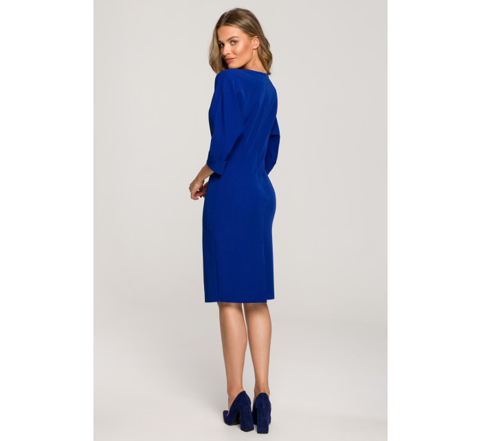 Dámske šaty S324 kráľovská modrá - Štýlové