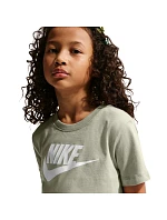 Detské tričko Nike Sportswear, zelené, FZ5178 304