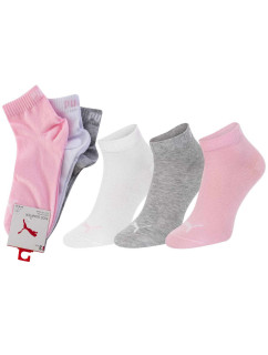 Ponožky Puma 3Pack 907375 White/Grey/Light Pink