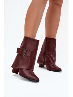 Topánky na podpätku model 222489 Step in style