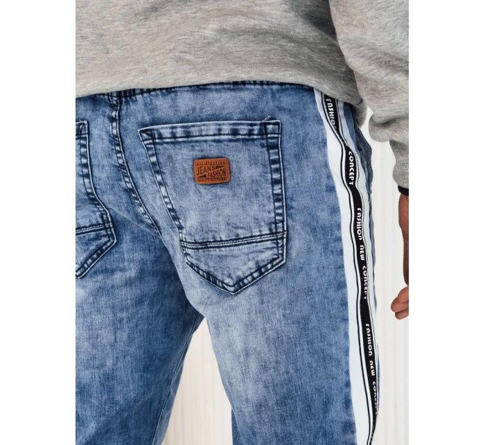 Pánské džínové kalhoty jogger modré Dstreet model 21974452 - FashionStreet Pánské džínové kalhoty jogger modré Dstreet model 21974452 - FashionStreet