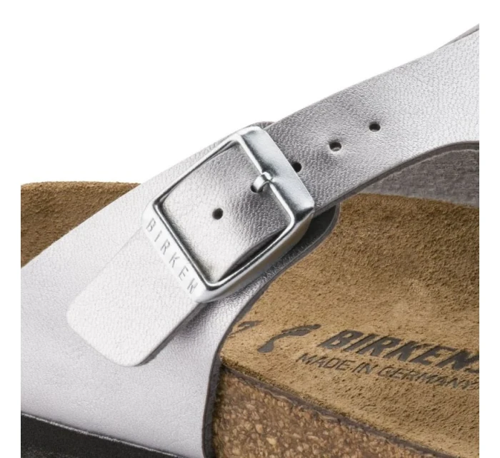 Dámské stříbrné žabky Gizeh model 20701296 - Birkenstock Dámské stříbrné žabky Gizeh model 20701296 - Birkenstock