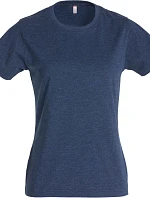 Clique New Classic-T Women Dámske tričko 67.9361 modrá melírovaná