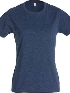 Clique New Classic-T Women Dámske tričko 67.9361 modrá melírovaná