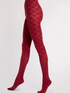 Fiore Fusil 40 DEN G6129 farba: čerešňová červená