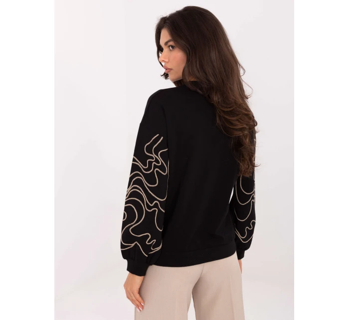 Bluzka RV BZ model 21393026 czarny - FPrice Bluzka RV BZ model 21393026 czarny - FPrice