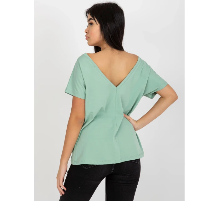 Dámské tričko RV TS model 17987431 světle zelená - FPrice Dámské tričko RV TS model 17987431 světle zelená - FPrice