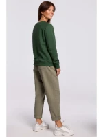 B167 Sveter s prednou potlačou - zelená tráva B167 Sveter s prednou potlačou - zelená tráva