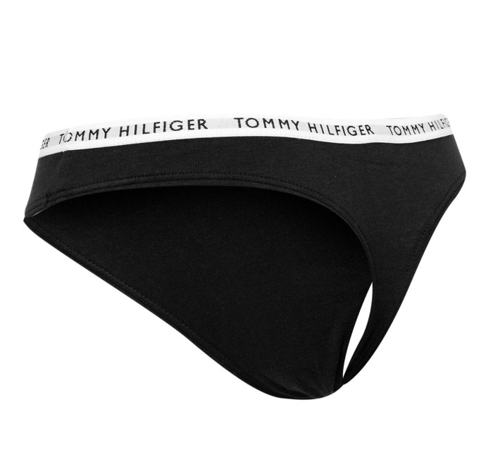 Tommy Hilfiger 3Pack tangá nohavičky UW0UW02829 Black