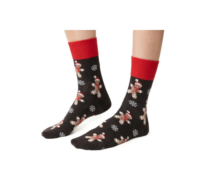 Dámské vánoční ponožky model 21327638 3540 - Steven Dámské vánoční ponožky model 21327638 3540 - Steven