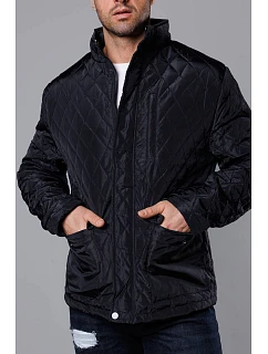 Pánska prešívaná bunda Black (58M13082-392)