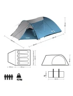 Stan NILS CAMP trekker NC6012 modro-šedý