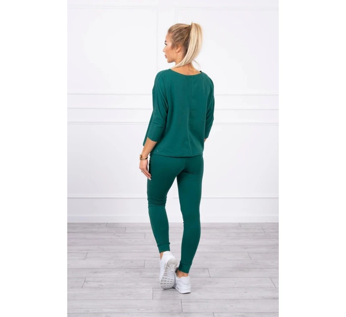 Tlačená súprava Queen tmavozelená Tlačená súprava Queen tmavozelená