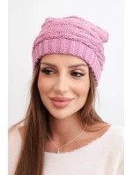 Čepice s rolováním Magda K293 camel