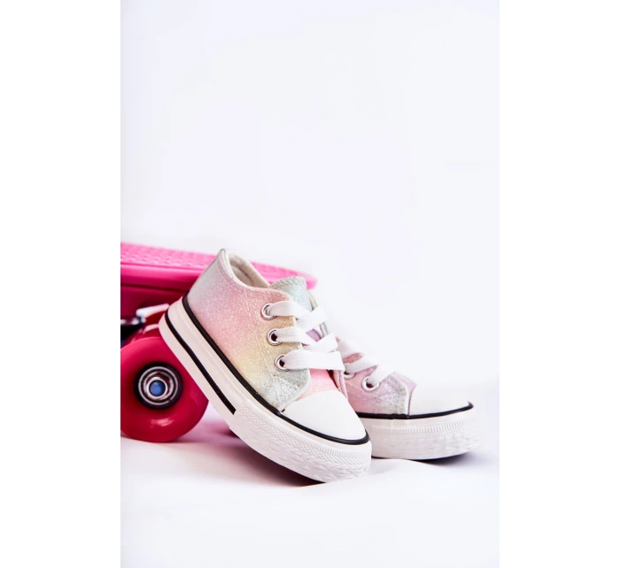 Dziecięce Trampki Wiązane Multikolor Effy