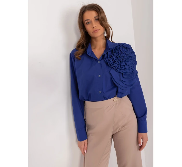 Košeľa LK KS 509612.28 kobalt