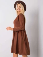 Šaty RV SK 5889.41P hnedá Šaty RV SK 5889.41P hnedá