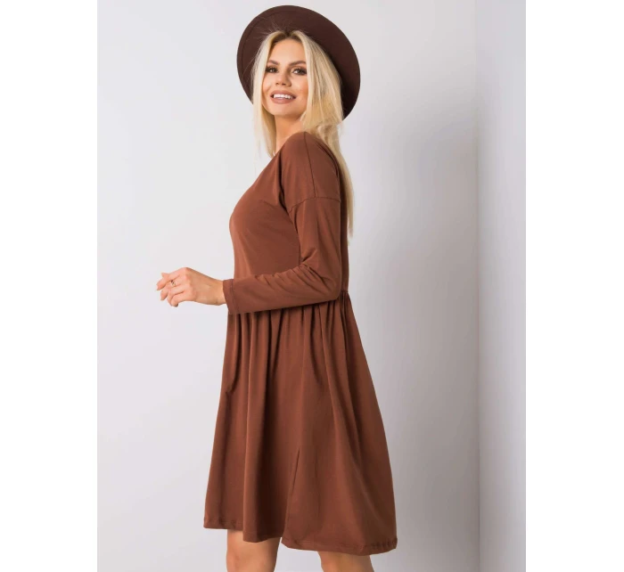 Šaty RV SK 5889.41P hnedá Šaty RV SK 5889.41P hnedá