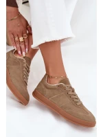 Dámske semišové tenisky Big Star HI-POLY SYSTEM - béžové Dámske semišové tenisky Big Star HI-POLY SYSTEM - béžové