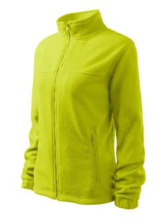 Dámska fleecová bunda limetková