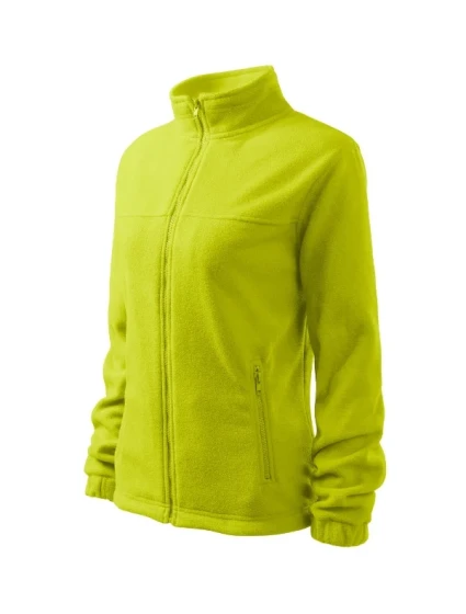 Dámska fleecová bunda limetková