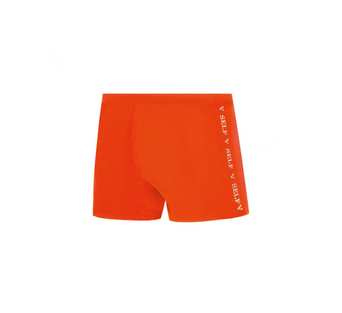 Pánske plavky S96D-5 oranžové - Self