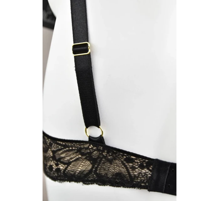 Dámská podprsenka PUSH BLACK BEIGE model 18408459 - MEDIOLANO