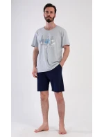 Pánské pyžamo šortky model 21293268 - Vienetta MAN Pánské pyžamo šortky model 21293268 - Vienetta MAN