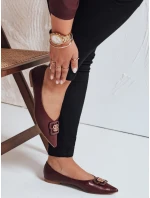 Dámské bordó baleríny Dstreet model 21992139 - FashionStreet