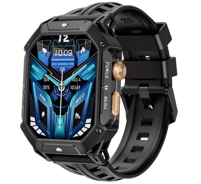 Pánske inteligentné hodinky Rubicon RNCF24-1 BLACK Pánske inteligentné hodinky Rubicon RNCF24-1 BLACK