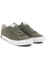 Pánske textilné tenisky zelené Big Star TT174292