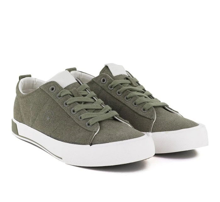 Pánske textilné tenisky zelené Big Star TT174292