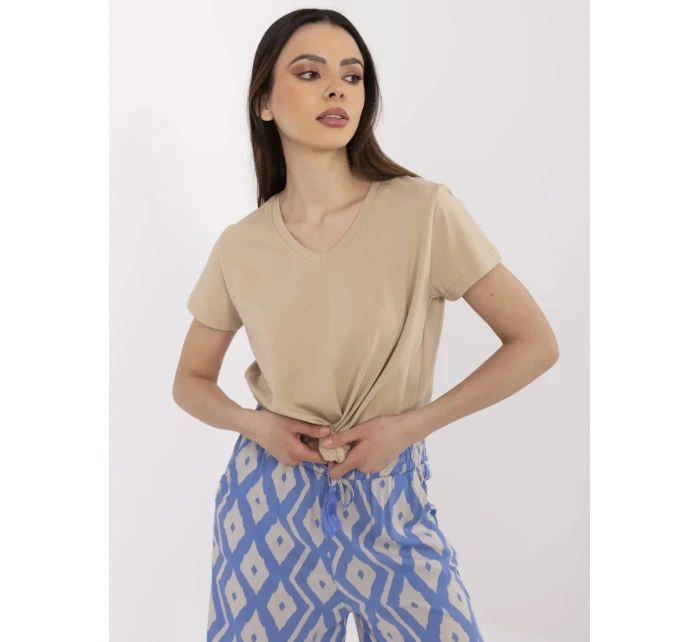 Tričko CLM TS 1639.12 béžové Tričko CLM TS 1639.12 béžové