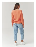 Sveter na gombíky model 223256 Makadamia