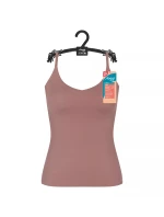 Dámsky top ZERO Feel 2.0 Špagetový top - BROWN - hnedý 1141 - SLOGGI