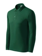 Polokošeľa Malfini Pique Polo LS M MLI-221D3 tmavozelená