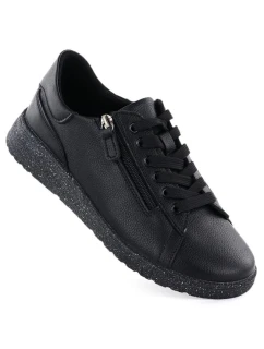 Skórzane damskie na czarne 138 model 22002244 - JEZZI