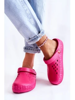 Dámské světlé pantofle Big Star model 21593831 fuchsie - Big Star Shoes