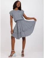 Sukienka CHA SK ciemny niebieski model 21091665 - FPrice Sukienka CHA SK ciemny niebieski model 21091665 - FPrice