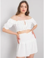 Sukně TW SD BI model 15518854 bílé - FPrice Sukně TW SD BI model 15518854 bílé - FPrice